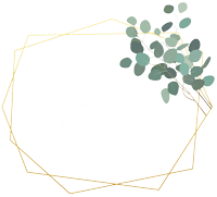 Gold und Eukalyptus Logo